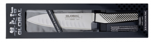 GLOBAL Groove 16 cm - nóż szefa kuchni ze stali nierdzewnej 