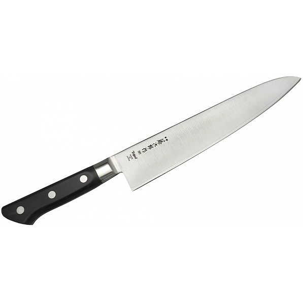 Nóż szefa kuchni ze stali nierdzewnej TOJIRO DP3 CHEF CZARNY 21 cm