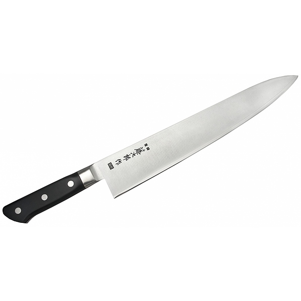 Nóż szefa kuchni ze stali nierdzewnej TOJIRO DP3 CHEF CZARNY 30 cm