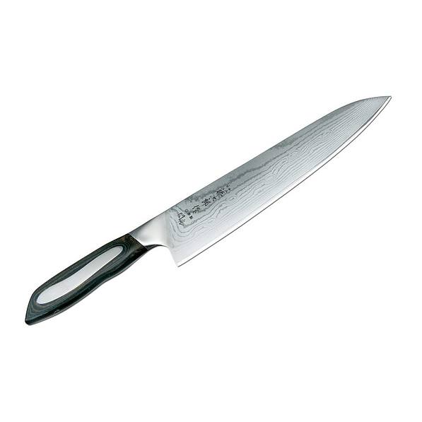 Nóż szefa kuchni ze stali nierdzewnej TOJIRO FLASH STRONG CZARNY 24 cm