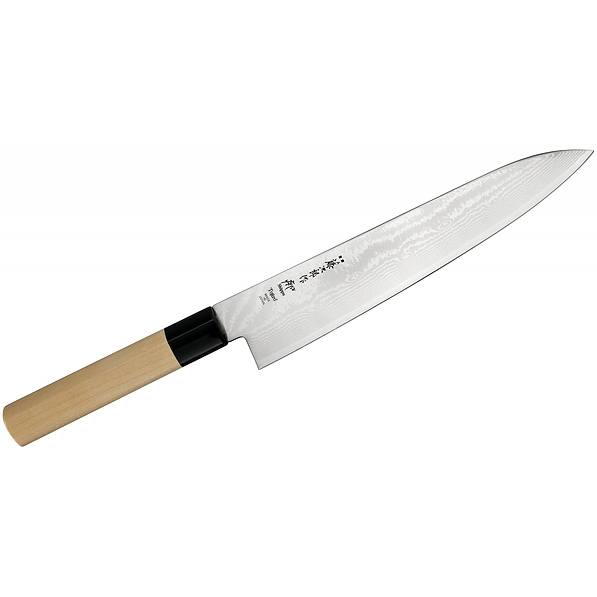 Nóż szefa kuchni ze stali nierdzewnej TOJIRO SHIPPU FOOD KREMOWY 24 cm