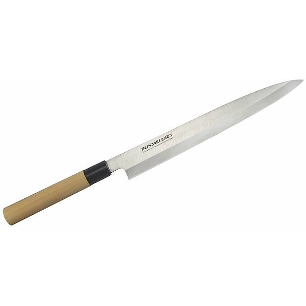 BUNMEI 27 cm - nóż Yanagi Sashimi ze stali nierdzewnej