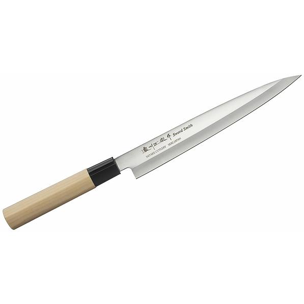 Nóż Yanagi Sashimi stalowy SATAKE S/D KREMOWY 21 cm