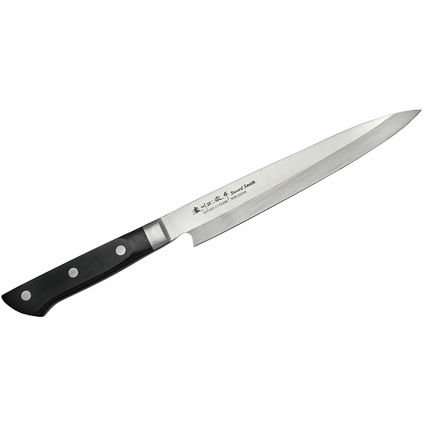Nóż uniwersalny ze stali nierdzewnej SATAKE KATSU SASHIMI CZARNY 21 cm