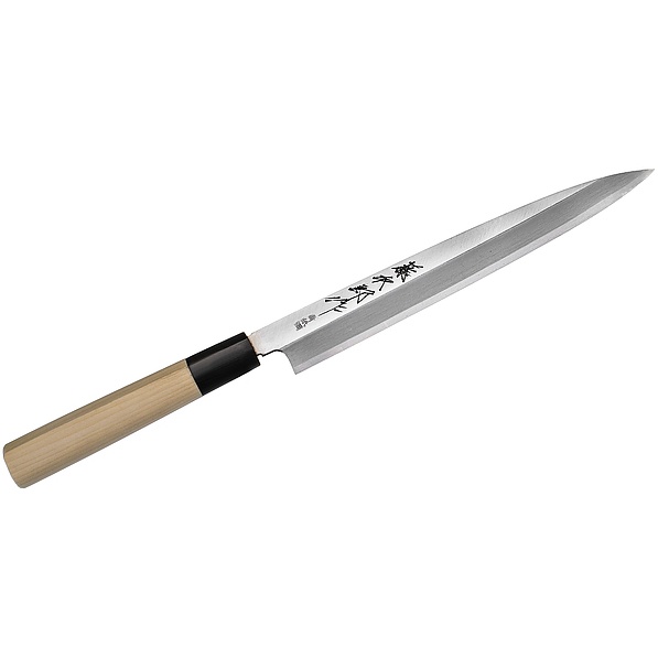 Nóż Yanagi Sashimi stalowy TOJIRO AOGAMI KREMOWY 24 cm