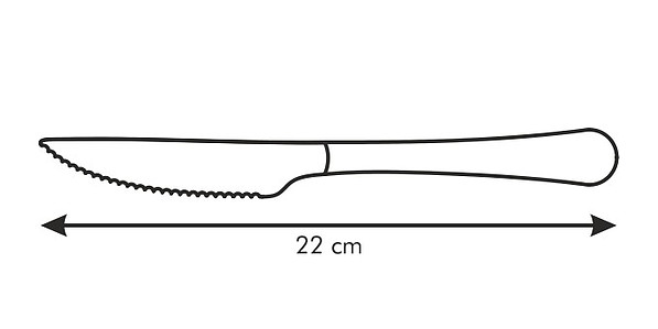 TESCOMA Classic 2 szt. - noże stołowe do steków ze stali nierdzewnej