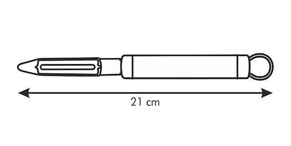 TESCOMA President - obieraczka / obierak do warzyw i owoców ze stali nierdzewnej