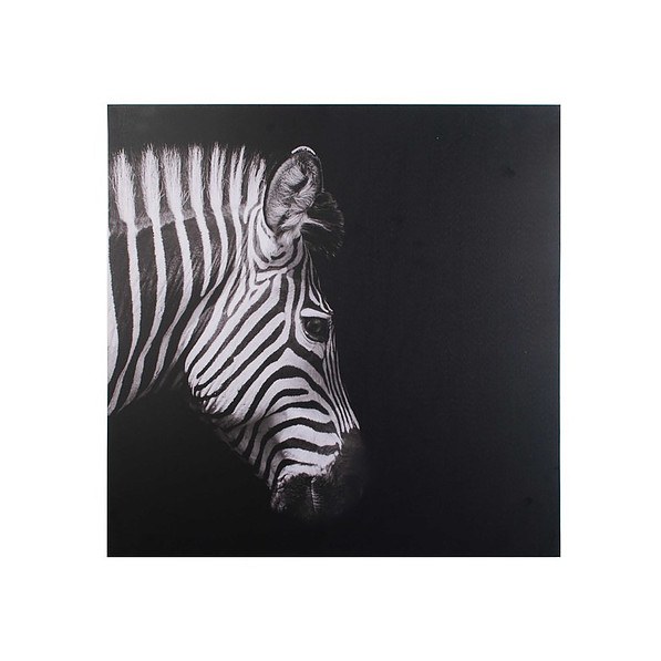 Obraz na płótnie MONDEX ZEBRA CZARNY 70 x 70 cm