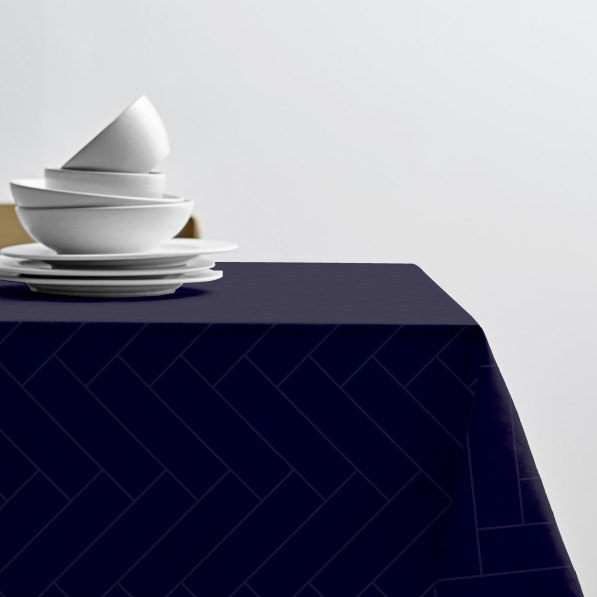 Obrus na stół adamaszkowy SODAHL DAMASK TILES 140 x 370 cm