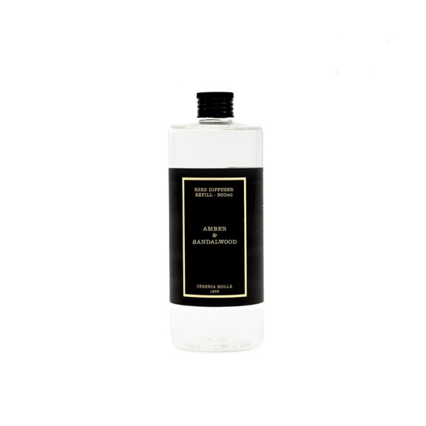 Olejek zapachowy do dyfuzora CERERIA MOLLA BOUTIQUE AMBER ANS SANDALWOOD 500 ml