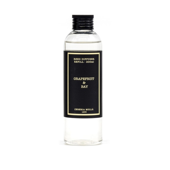 Olejek zapachowy do dyfuzora CERERIA MOLLA BOUTIQUE GRAPEFRUIT AND BAY 200 ml