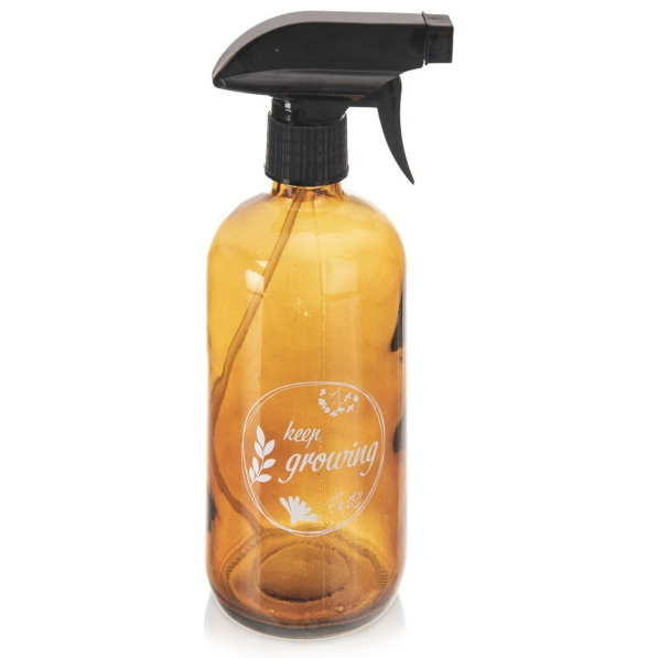 Opryskiwacz / spryskiwacz ogrodowy ręczny do kwiatów szklany EXCELLENT HOUSEWARE 0,48 l