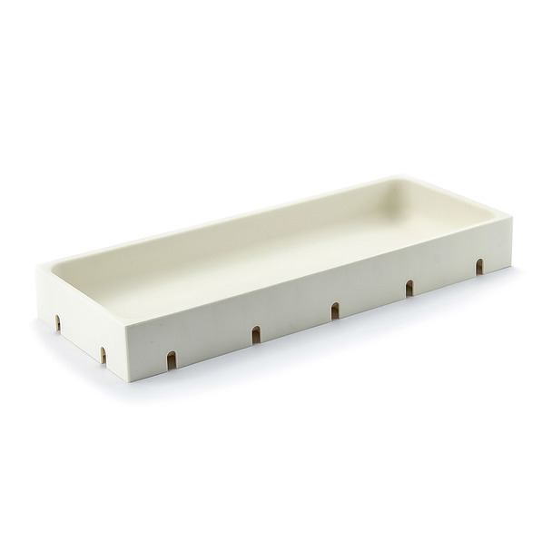 TESCOMA Flexi Space 37 x 14,8 cm kremowy - organizer / wkład do szuflady na przybory kuchenne plastikowy