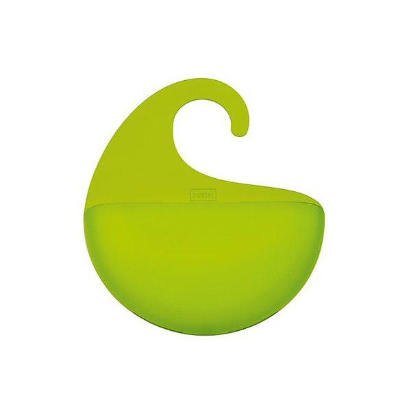 KOZIOL Surf XS zielony - organizer łazienkowy plastikowy