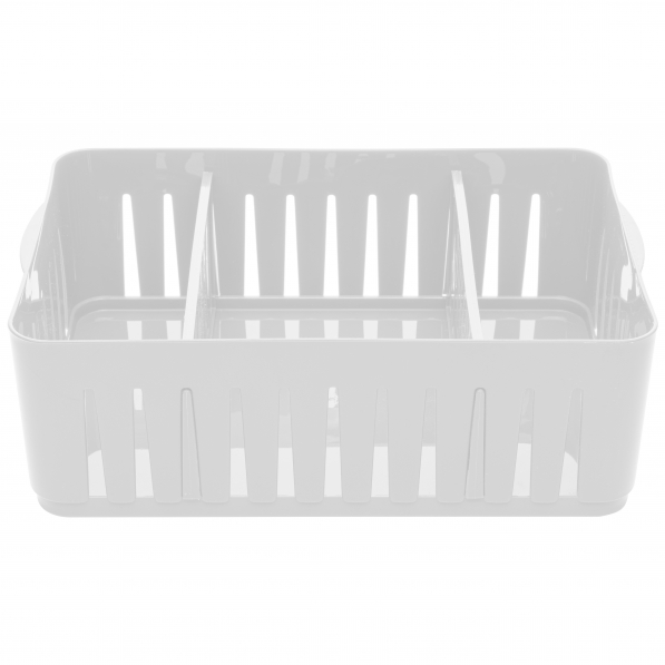 Organizer na przyprawy plastikowy CAPRI WHITE
