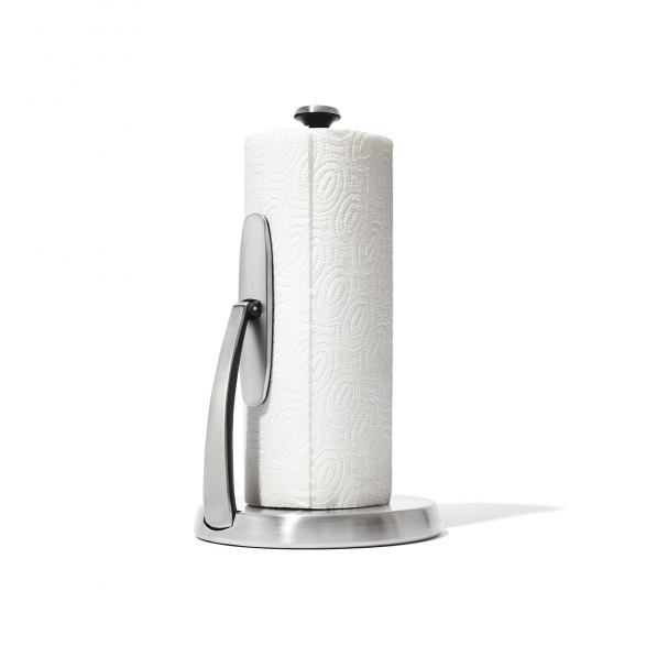OXO Good Grips 31 cm - stojak na ręczniki papierowe ze stali nierdzewnej