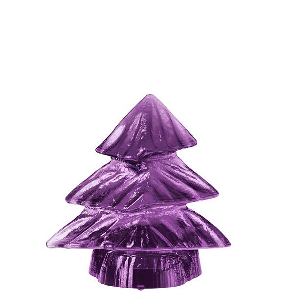 KOZIOL Magic Forest choinka fioletowa - ozdoba bożonarodzeniowa wisząca plastikowa
