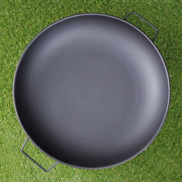 Palenisko ogrodowe metalowe z uchwytami AMBIANCE 58 cm 