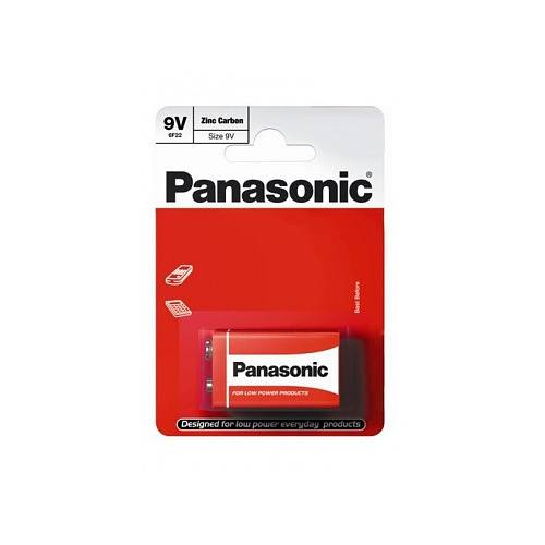 PANASONIC Zinc Carbon R9 1 szt. - bateria R-9 F2R 9 V