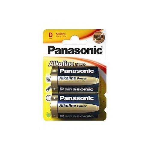 PANASONIC Alkaline Power R20 2 szt. - baterie alkaliczne R-20