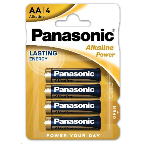 PANASONIC Alkaline Power R6 4 szt. - baterie alkaliczne R6 AA 1,5 V