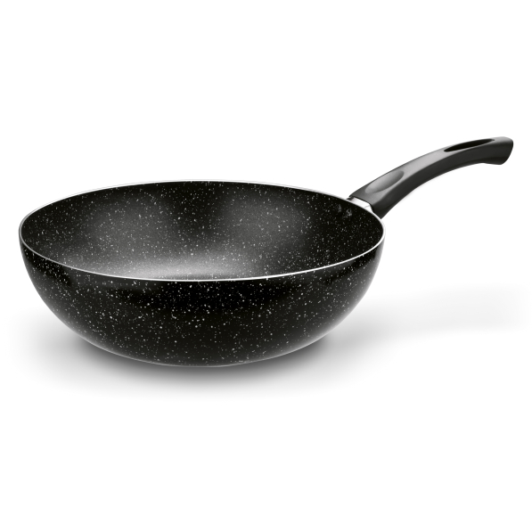 Patelnia / Wok nieprzywierający TADAR MARMARA BLACK 30 cm