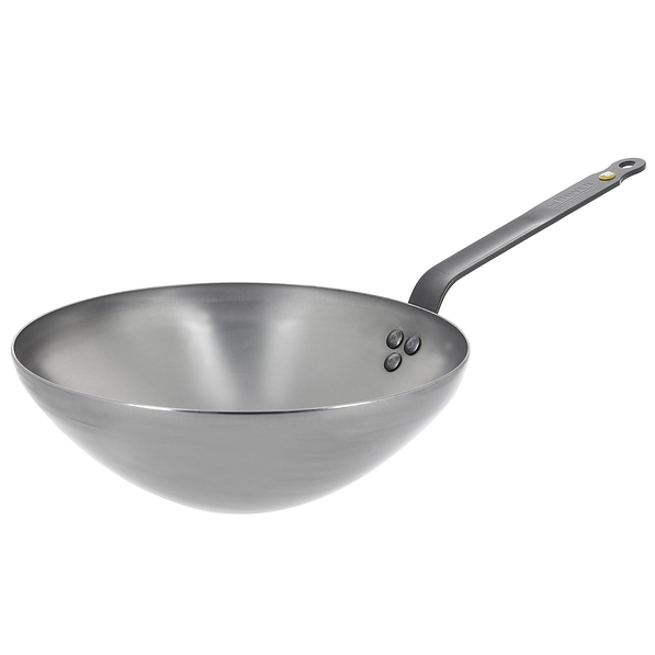 DE BUYER Mineral B Element 24 cm - patelnia / wok stalowy