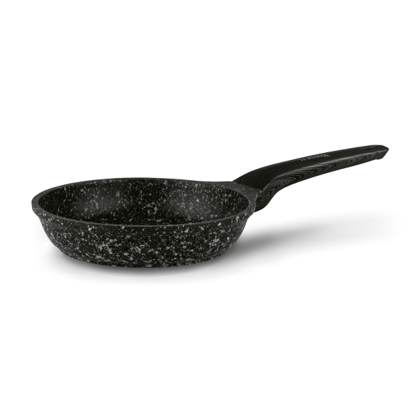 Patelnia granitowa nieprzywierająca STARKE PRO BLACK FLINT 20 cm