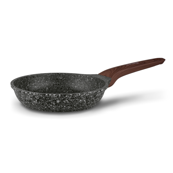 Patelnia granitowa nieprzywierająca STARKE PRO BLACK FLINT 20 cm