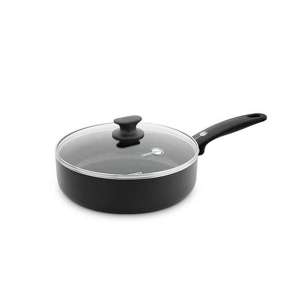 Patelnia nieprzywierająca diamentowa GREENPAN CAMBRIDGE CZARNA 24 cm