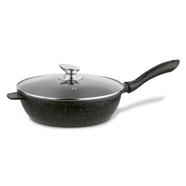 Patelnia nieprzywierająca z pokrywką KONIGHOFFER POLLO 28 cm