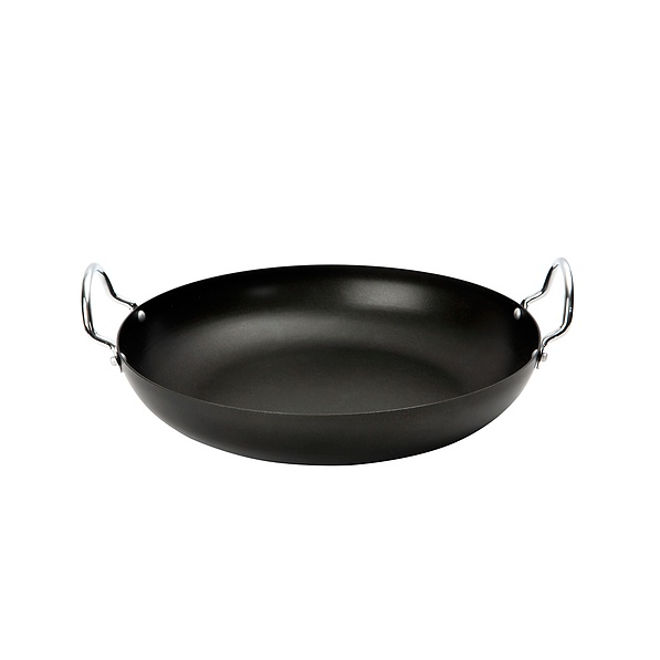 Patelnia stalowa do paelli DEXAM PAELLA CZARNA 30 cm