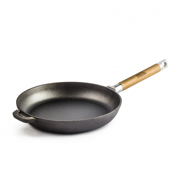 Patelnia żeliwna BIOL CAST-IRON FRYING PAN CZARNA 26 cm