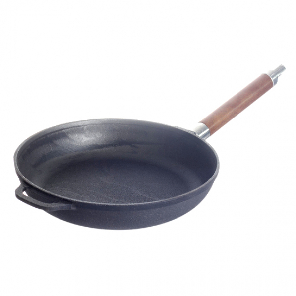 Patelnia żeliwna BIOL CLASSIC PAN CZARNA 22 cm