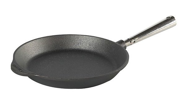 SKEPPSHULT Chefs Selection Steel 24 cm czarna - patelnia żeliwna