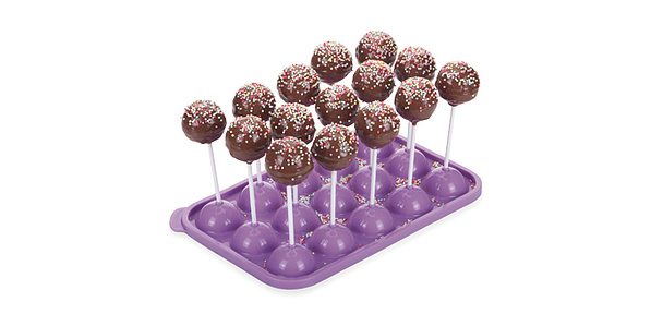 TESCOMA Delicia Kids 30 szt. białe - patyczki do lizaków cake pops plastikowe