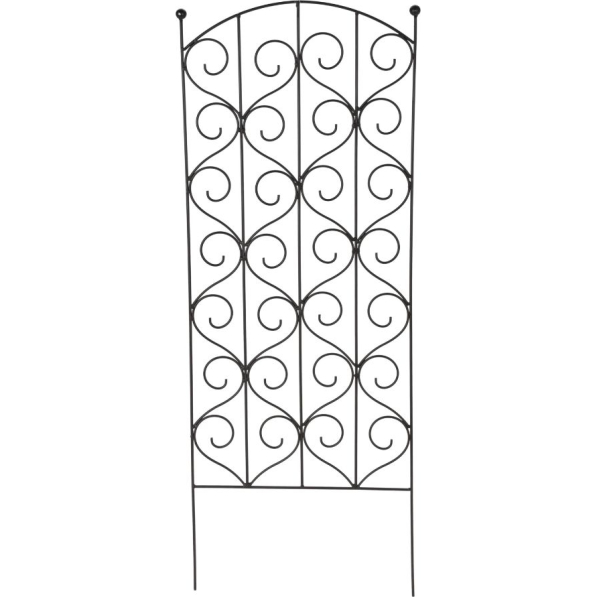 Pergola ogrodowa metalowa 116 x 40 cm