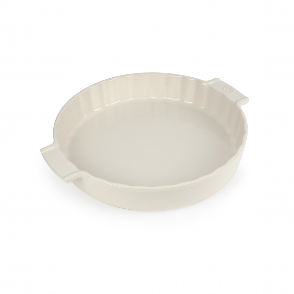 PEUGEOT Appolia 28 cm ecru - forma do pieczenia tarty porcelanowa
