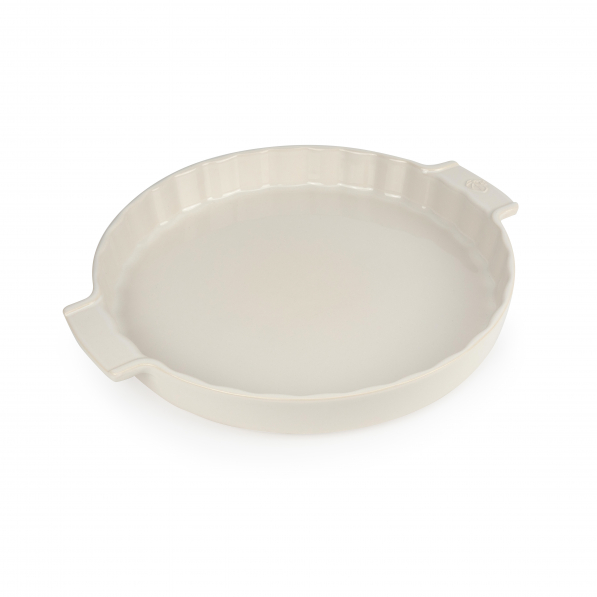 PEUGEOT Appolia 30 cm ecru - forma do pieczenia tarty porcelanowa