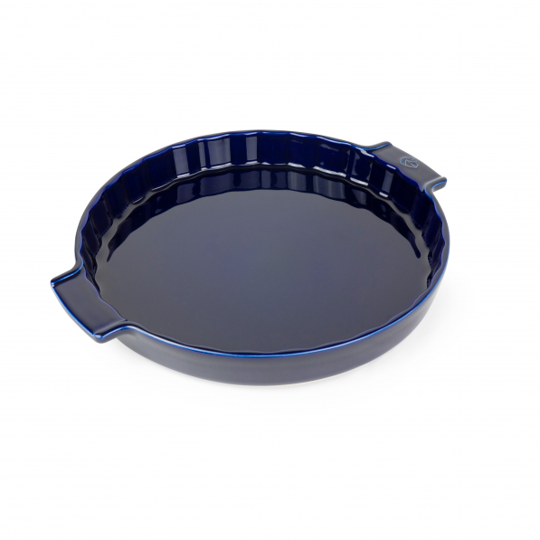 PEUGEOT Appolia 30 cm niebieska - forma do pieczenia tarty porcelanowa