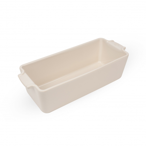 PEUGEOT Appolia 31 x 12,5 cm ecru - keksówka / forma do pieczenia chleba i pasztetu ceramiczna