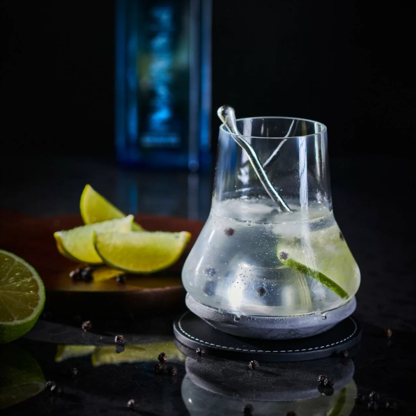 PEUGEOT Atmosphere 380 ml 2 szt. - szklanki do whisky szklane z podstawkami chłodzącymi