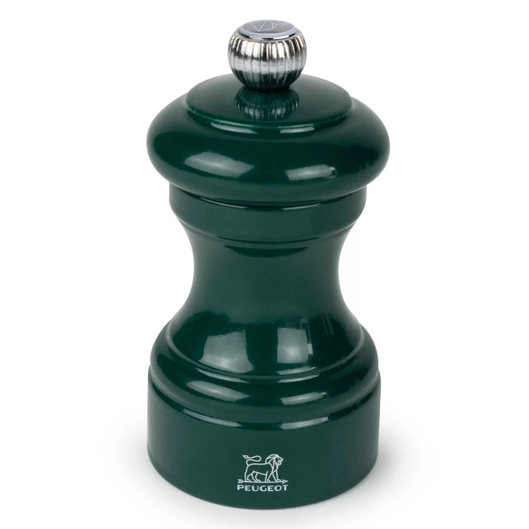 PEUGEOT Bistrorama Forest Green 10 cm - młynek do pieprzu z drewna bukowego ręczny