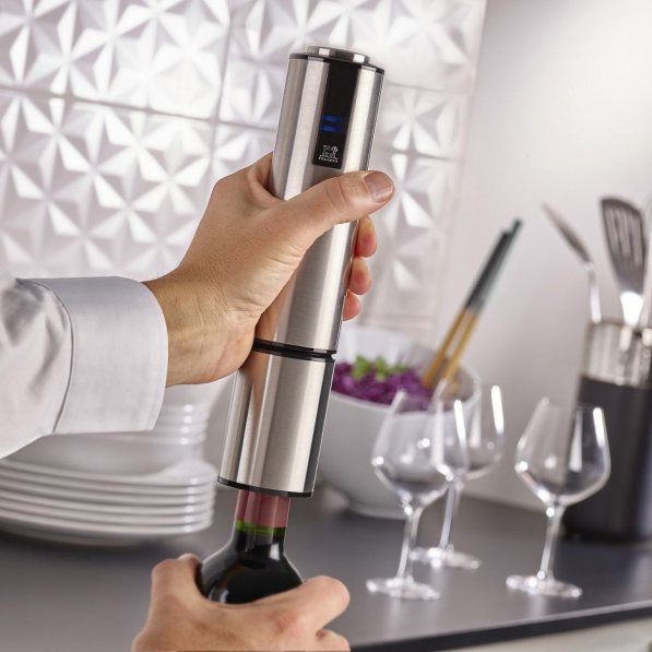 PEUGEOT Elis Touch - korkociąg / otwieracz do wina elektryczny stalowy