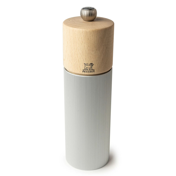 PEUGEOT Natural Aluminium 18 cm - młynek do pieprzu aluminiowy ręczny