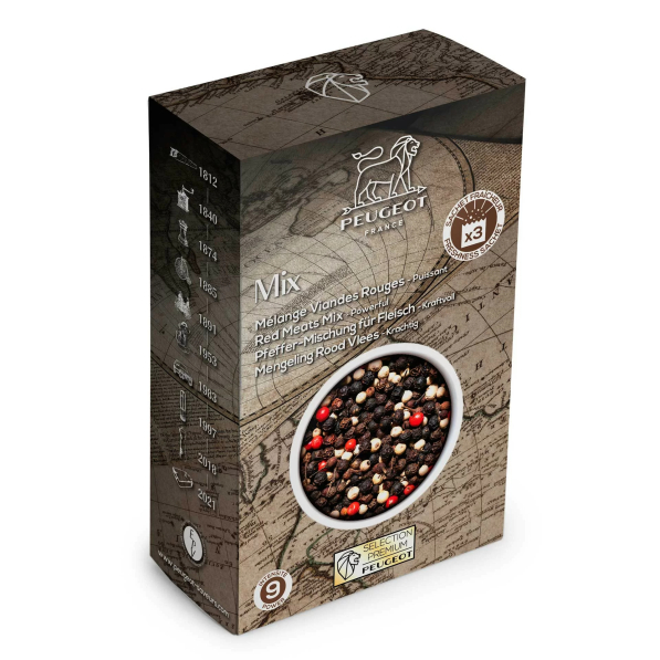 PEUGEOT Red Meat Blend 60 g - pieprz kolorowy