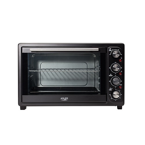 ADLER Oven 2000 W czarny -mini piekarnik elektryczny metalowy