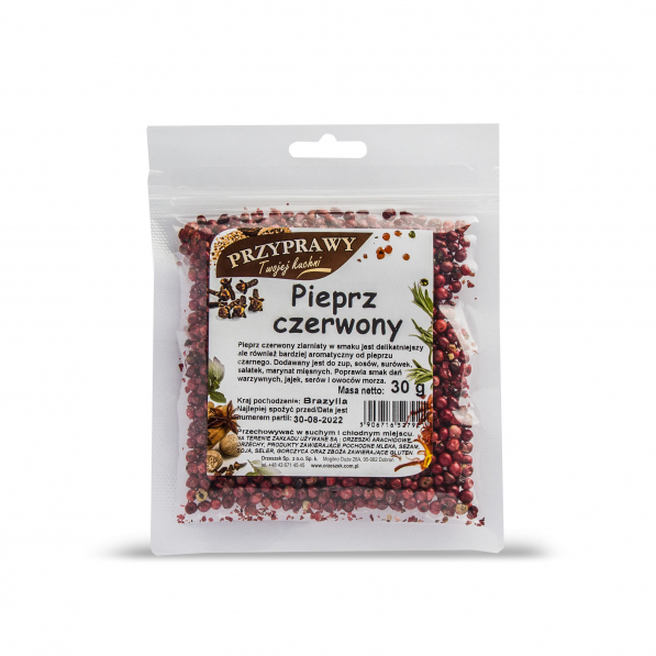 Pieprz czerwony ziarnisty RED PEPPER 30 g