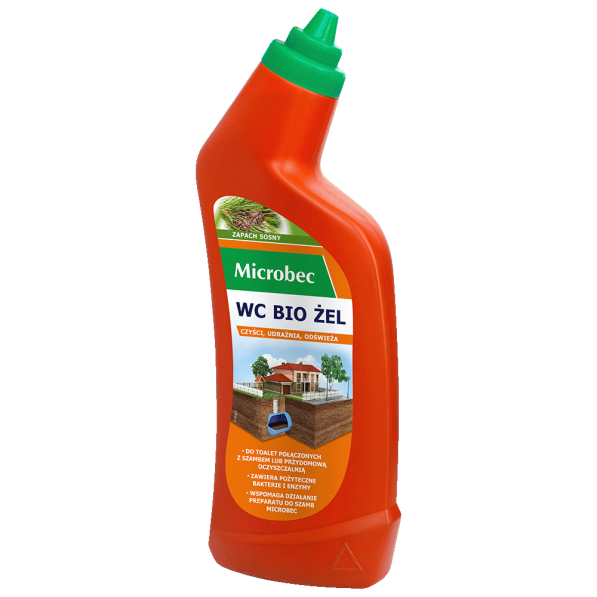 BROS Microbec Bio 750 ml - płyn do wc o zapachu sosny