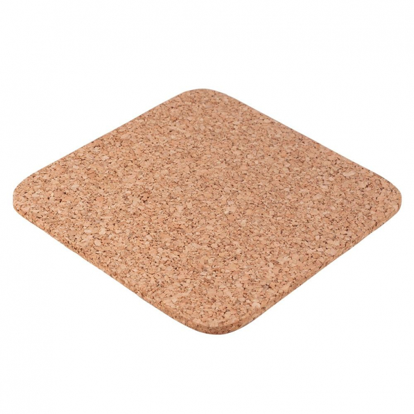 Podkładka pod garnek korkowa KITCHEN CORK MATS 19,5 x 19,5 cm